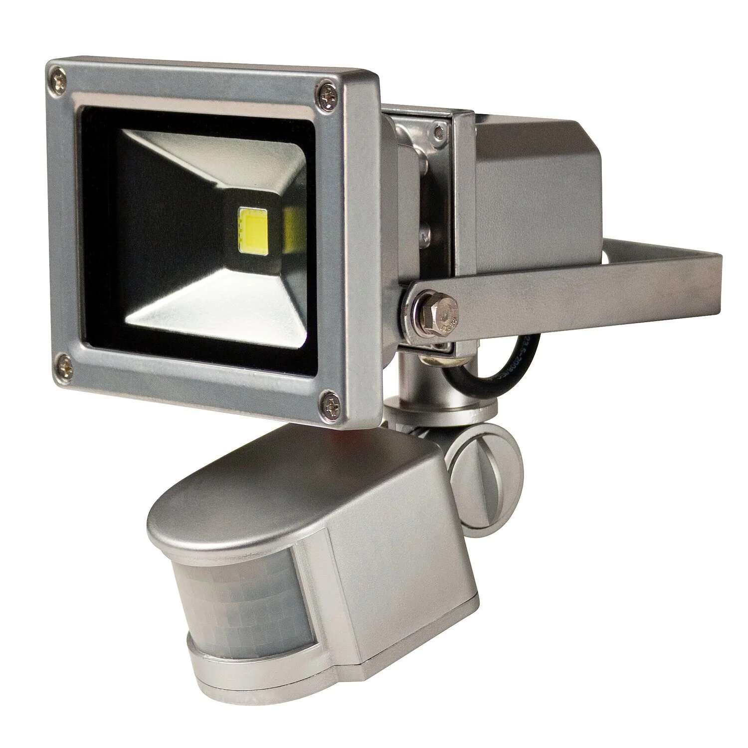 Worklight Solar LED-Strahler Silberfarben 10 W/700 Lm 1 Worklight Solar LED-Strahler Silberfarben 10 W/700 Lm