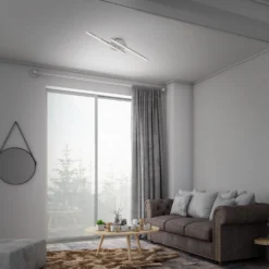 Brilo LED-Wand- Und Deckenleuchte Rey Chrom 600 X 140 Mm / 1 X LED / 10,5 W -Lampen & Leuchten affär 504140 5