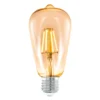 Eglo LED-Lampe E27 Vintage Kolbenform 4 W / 220 Lm Warmweiss