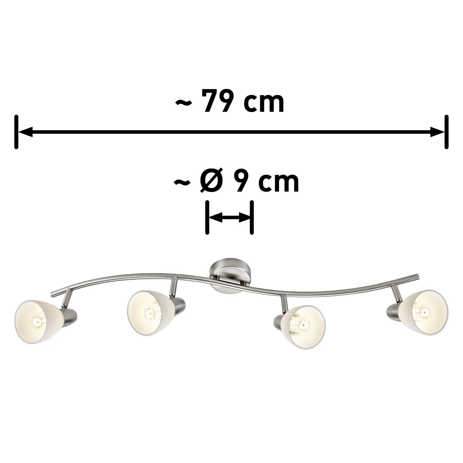 OBI Lighting 4er-LED-Spot Matera 4 W 3 OBI Lighting 4er-LED-Spot Matera 4 W – Bild 3