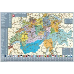 Schreibunterlage Schweizer Lernkarte 40 X 59 Cm