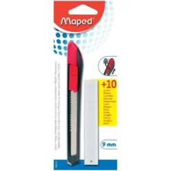 Cutter 9 Mm Inkl. 10 Ersatzklingen