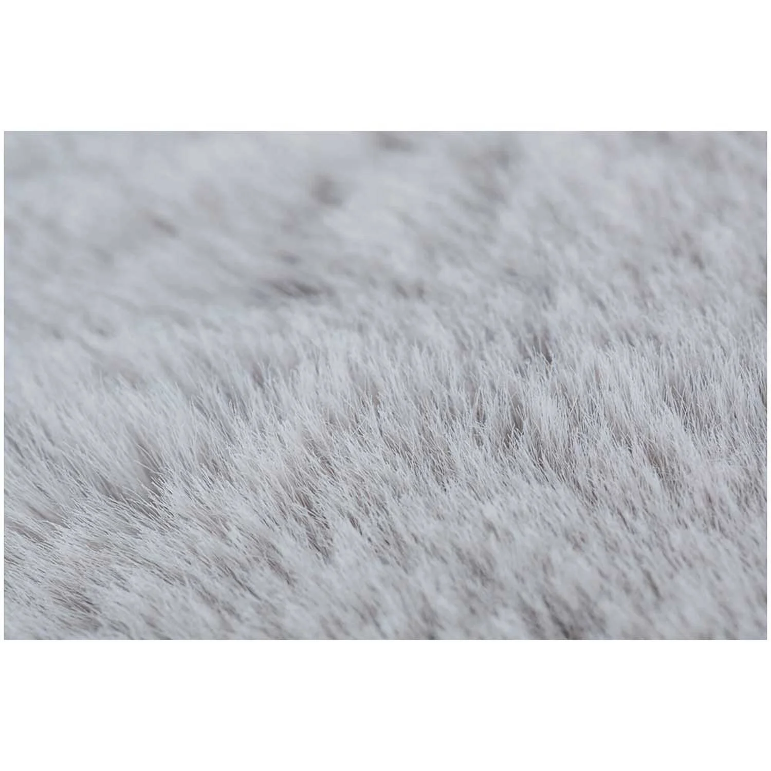 Kunstfellteppich Novara Rund Grau Ø Ca. 120 Cm 2 Kunstfellteppich Novara Rund Grau Ø Ca. 120 Cm – Bild 2