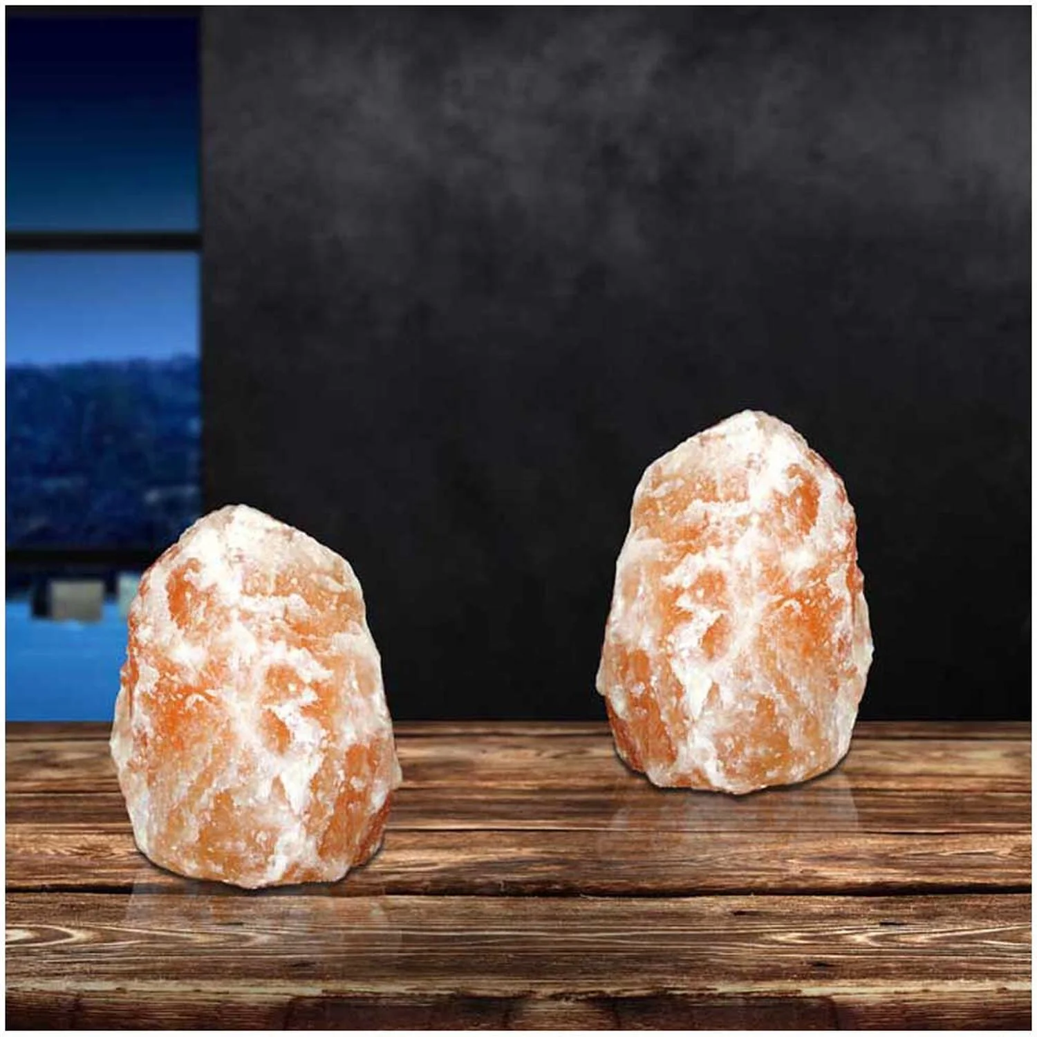 Globo Tischleuchte Salzkristall Stone 16 Cm 4 Globo Tischleuchte Salzkristall Stone 16 Cm – Bild 4