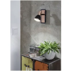 Eglo LED-Spot Barnham 1-flammig Schwarz-Kupfer 240 Lm 5 Eglo LED-Spot Barnham 1-flammig Schwarz-Kupfer 240 Lm -Lampen & Leuchten affär 515122 2