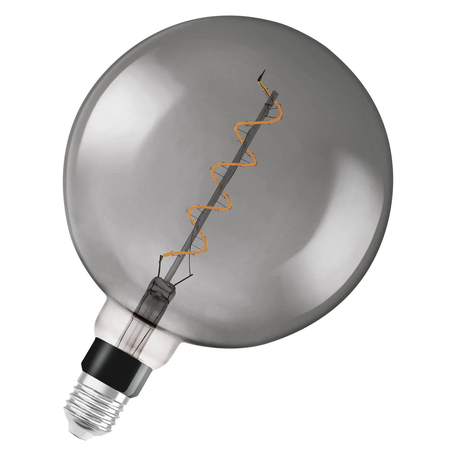 Osram LED-Leuchtmittel 1906 Globeform Filament E27 Warmweiss 16W 110lm Smoke 1 Osram LED-Leuchtmittel 1906 Globeform Filament E27 Warmweiss 16W 110lm Smoke