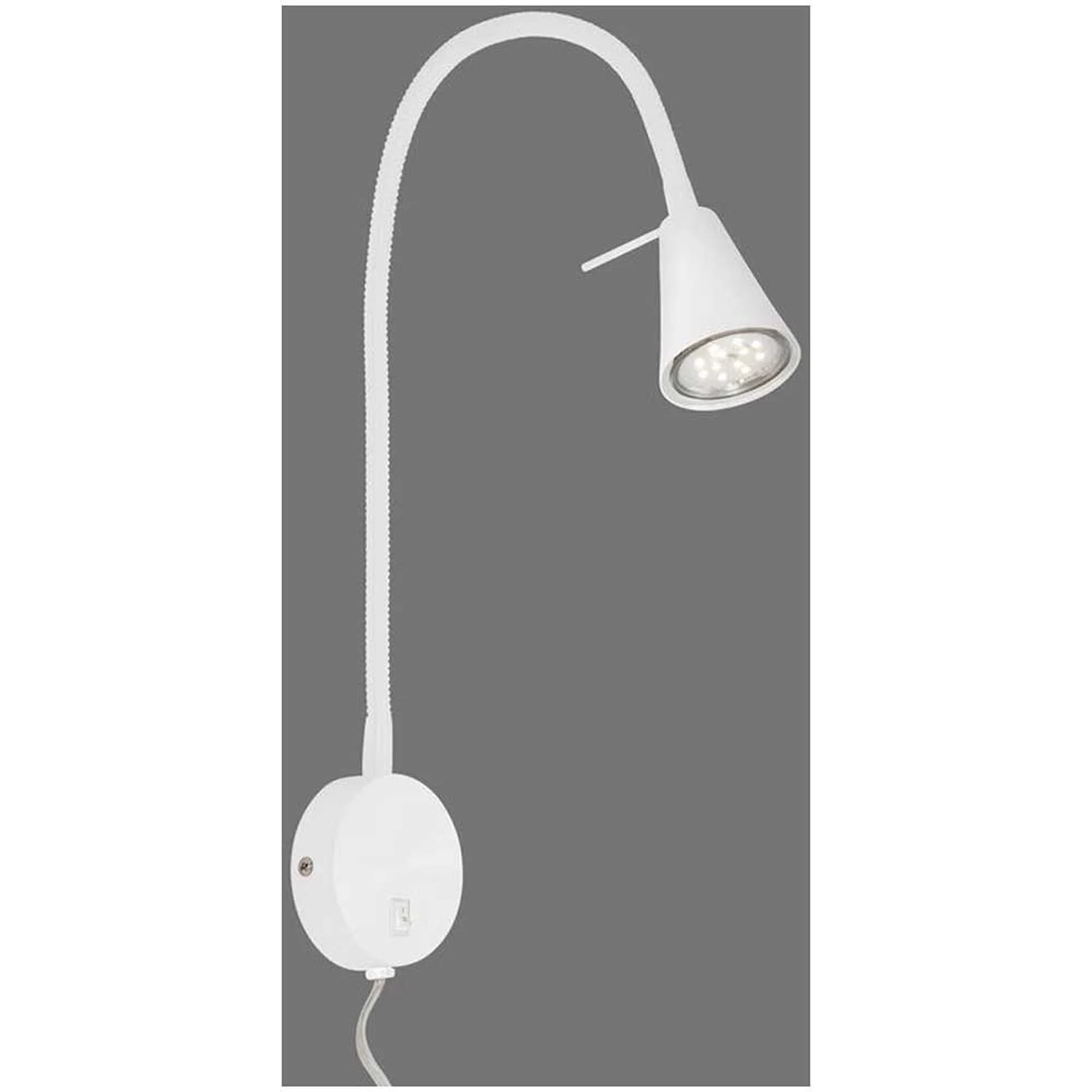 Briloner LED Bettleuchte Weiss 2 Briloner LED Bettleuchte Weiss – Bild 2