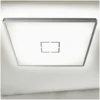 Briloner LED-Deckenleuchte Silber Quadratisch 42 Cm