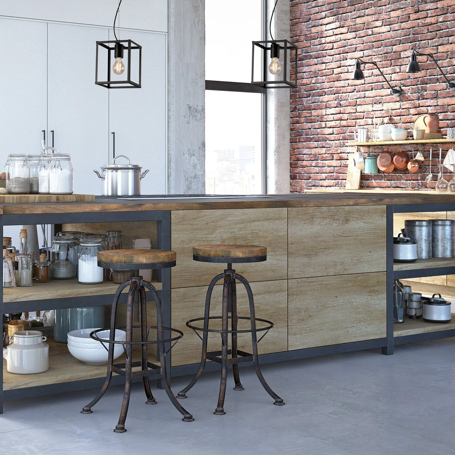 Briloner Pendelleuchte Schwarz 2 Briloner Pendelleuchte Schwarz – Bild 2