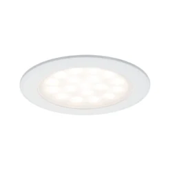 Paulmann LED-Möbel Einbauleuchte Rund Matt Weiss 2 X 2,5 W / 2er-Set