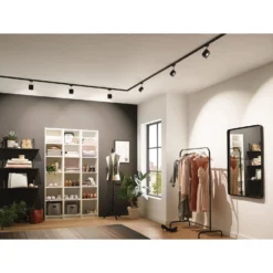 Paulmann URail Schiene Schwarz Matt 1 M -Lampen & Leuchten affär 516764 3 1