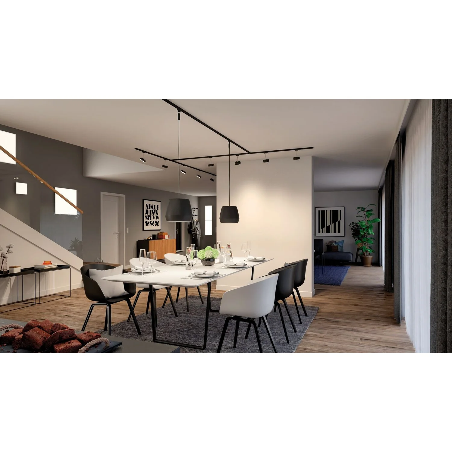 Paulmann URail LED-Spot Aldan Schwarz Matt Chrom 2'700 K / 9 W 5 Paulmann URail LED-Spot Aldan Schwarz Matt Chrom 2'700 K / 9 W – Bild 5