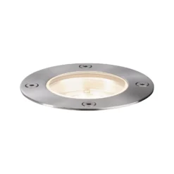 Paulmann LED-Bodeneinbauleuhte Plug & Shine Rund Silber 3'000 K / 3,6 W