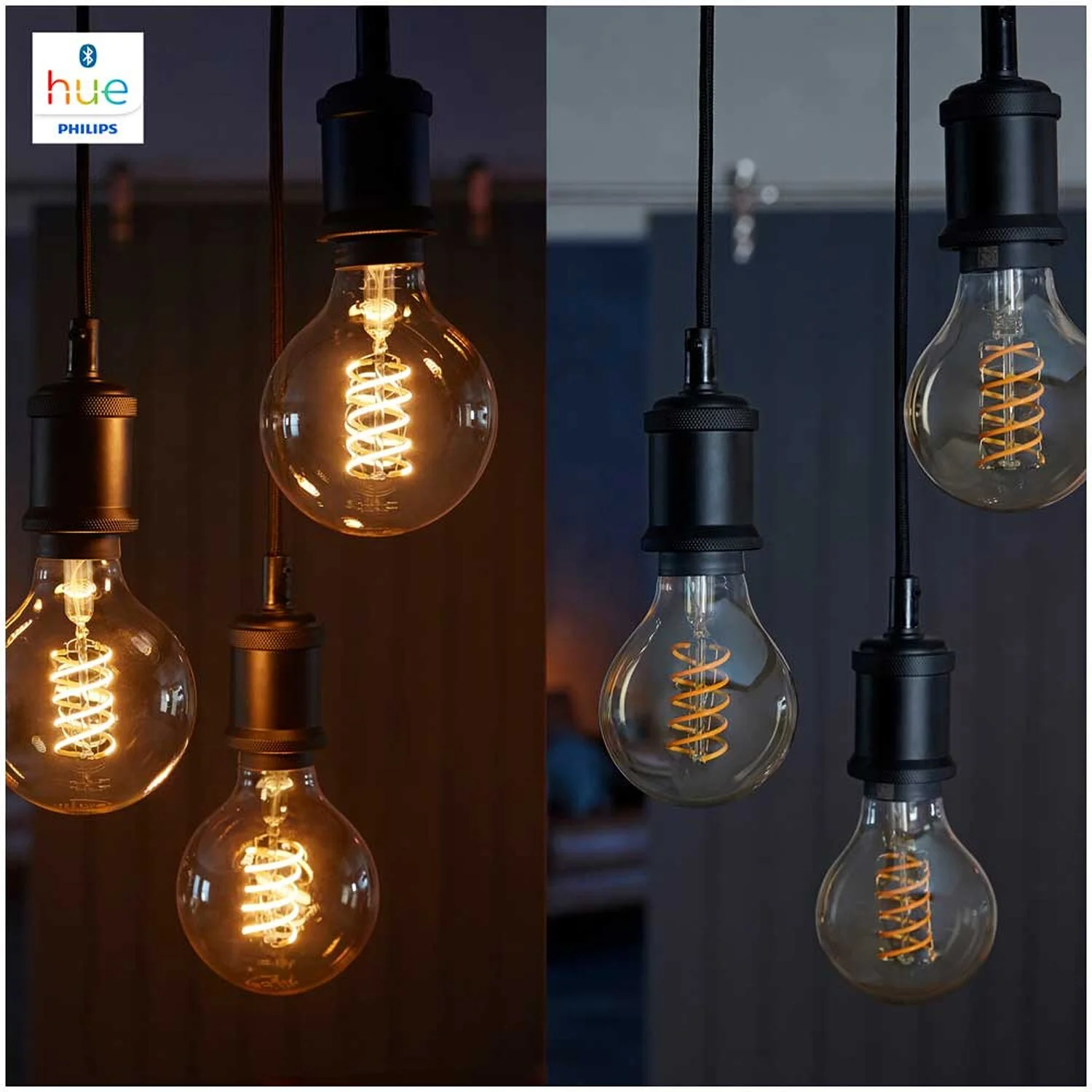 Philips Hue White LED-Leuchtmittel Globe E27 Filament Klar 4 Philips Hue White LED-Leuchtmittel Globe E27 Filament Klar – Bild 4