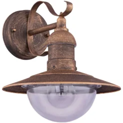 Globo Aussenwandleuchte Linda E27 Metall