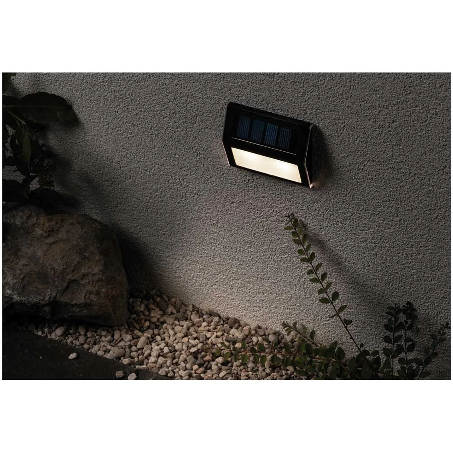 Paulmann Outdoor LED-Solar-Stufen- / Treppenleuchte Grau 3'000 K 4 Paulmann Outdoor LED-Solar-Stufen- / Treppenleuchte Grau 3'000 K – Bild 4