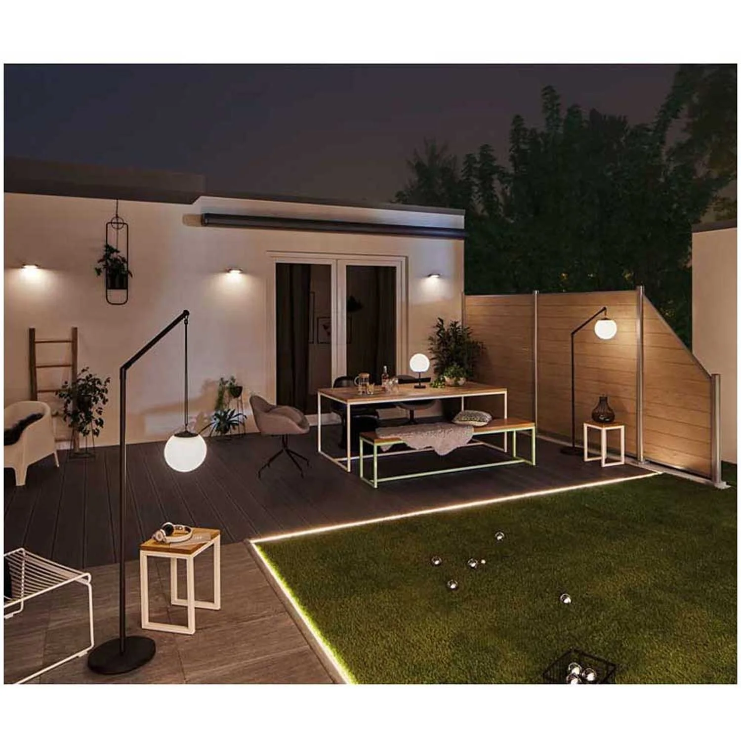 Paulmann Outdoor Solar-Wandleuchte Ryse Weiss 3'000 K 100 Lm 8 Paulmann Outdoor Solar-Wandleuchte Ryse Weiss 3'000 K 100 Lm – Bild 8