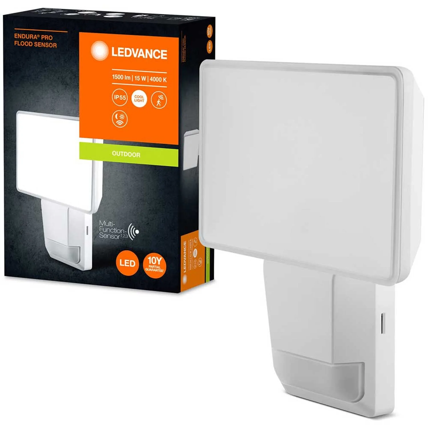 Ledvance LED-Aussenstrahler Endura Pro Flood S Kaltweiss Weiss (HxBxT) 214 X 158 3 Ledvance LED-Aussenstrahler Endura Pro Flood S Kaltweiss Weiss (HxBxT) 214 X 158 – Bild 3