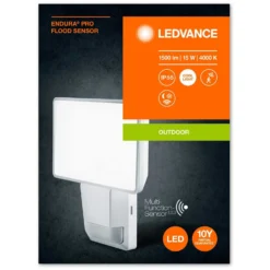 Ledvance LED-Aussenstrahler Endura Pro Flood S Kaltweiss Weiss (HxBxT) 214 X 158 12 Ledvance LED-Aussenstrahler Endura Pro Flood S Kaltweiss Weiss (HxBxT) 214 X 158 -Lampen & Leuchten affär 518928 4