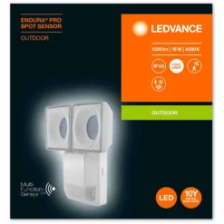 Ledvance LED-Aussenstrahler Endura Pro Spot S Kaltweiss Weiss (HxBxT) 196 X 184 -Lampen & Leuchten affär 518934 5