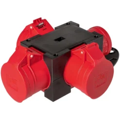 Steffen CEE-Verteiler Mit 3 CEE-Steckdosen 16 A / 5-polig / 400 V