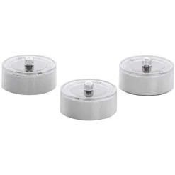 Eglo Solarleuchte LED-Teelicht Weiss 3er-Set