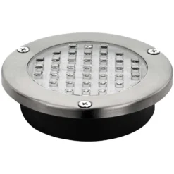 Eglo Solar-LED-Bodenleuchte Edelstahl