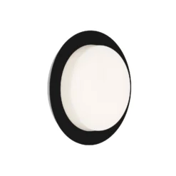 Brilo LED-Aussenleuchte Oslo 1 X LED Schwarz-Weiss