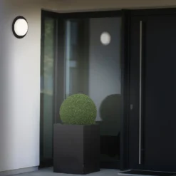 Brilo LED-Aussenleuchte Oslo 1 X LED Schwarz-Weiss -Lampen & Leuchten affär 524353 3