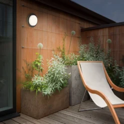 Brilo LED-Aussenleuchte Oslo 1 X LED Schwarz-Weiss -Lampen & Leuchten affär 524353 4