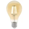 Eglo LED-Fadenlampe E27 Glühlampenform Amber 4 W / 320 Lm