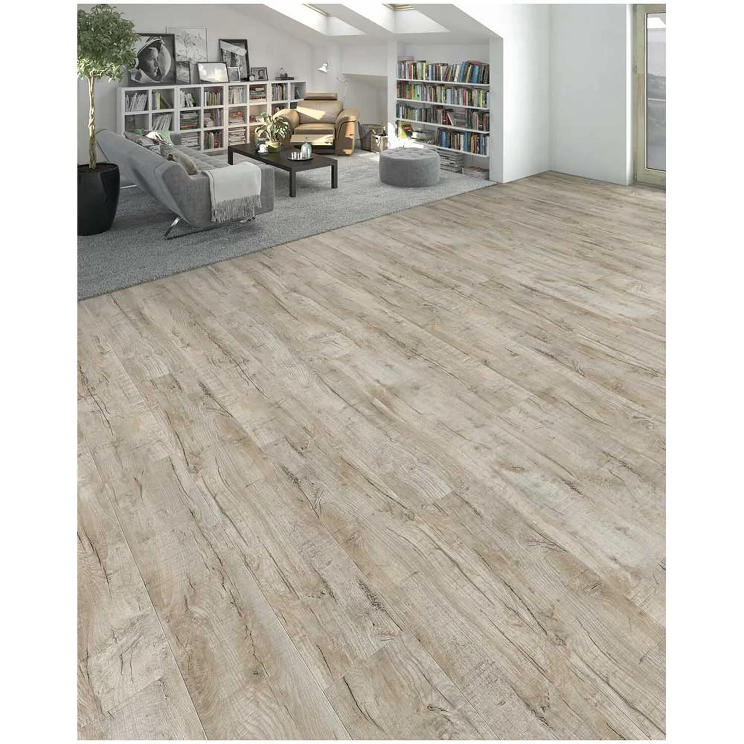 Living By Haro Designboden Hydrostar Eiche Ferrara Weiss 2 Living By Haro Designboden Hydrostar Eiche Ferrara Weiss – Bild 2