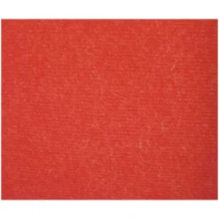Teppichboden Malta Nadelfilz Hellrot Meterware / Breite 4 M