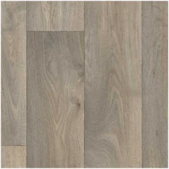 CV-Bodenbelag Rapid Holzdielen-Optik Eiche Braun-Grau Breite 4 M