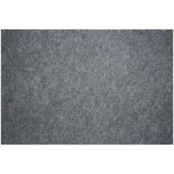 Teppichboden Malta Nadelfilz Grau Meterware / Breite 4 M