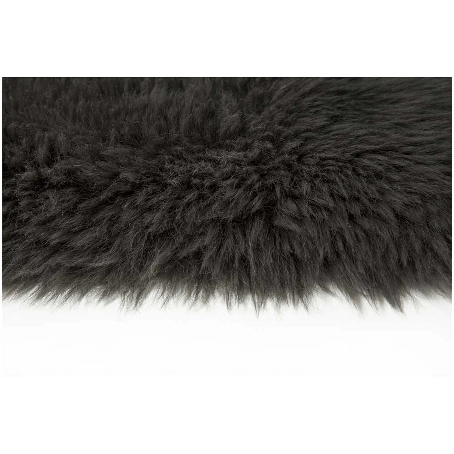 Schaffell Echtfell Schwarz Ca. 60 X 85 Cm 2 Schaffell Echtfell Schwarz Ca. 60 X 85 Cm – Bild 2