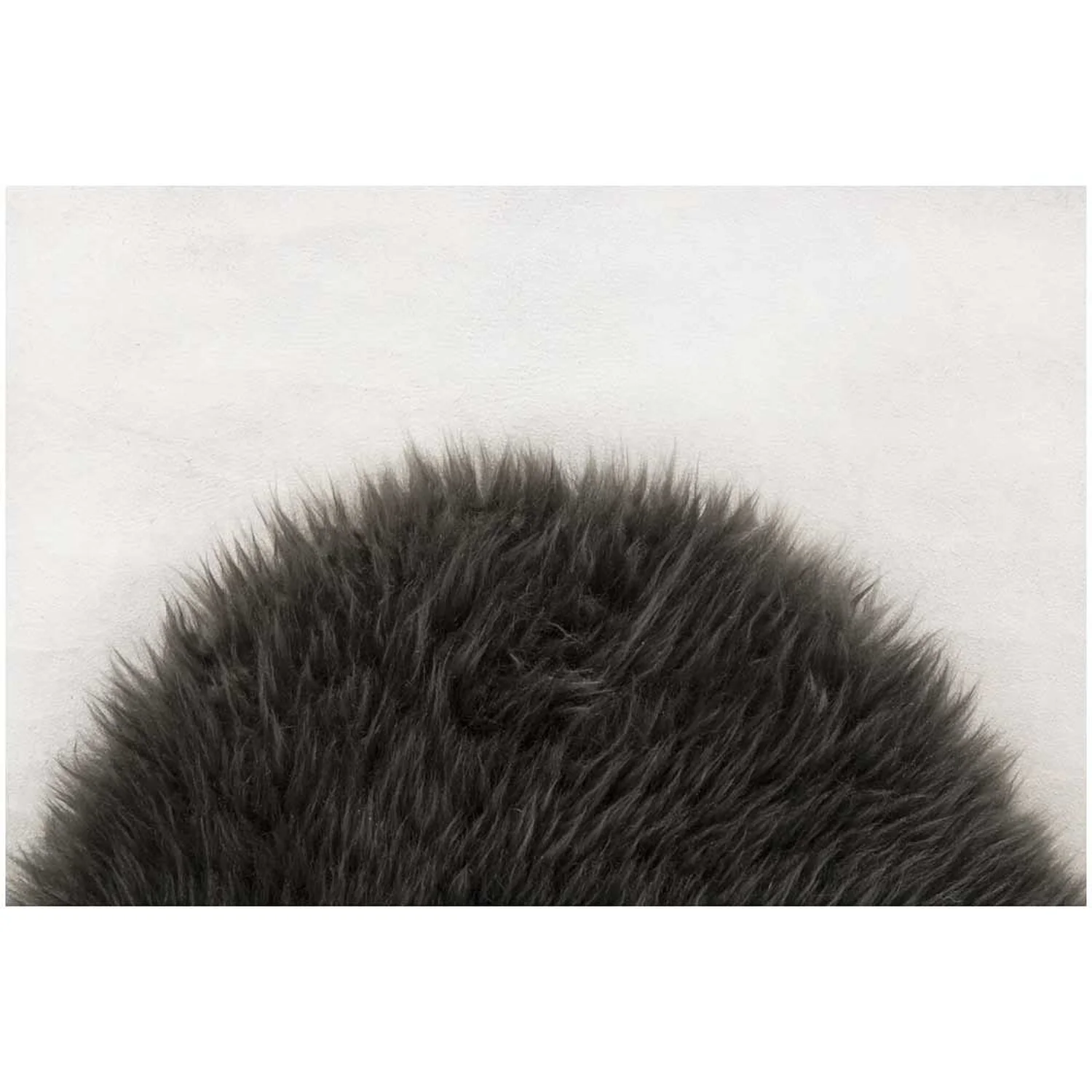 Schaffell Echtfell Schwarz Ca. 60 X 85 Cm 3 Schaffell Echtfell Schwarz Ca. 60 X 85 Cm – Bild 3