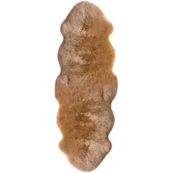 Schaffell Double Cognac Ca. 60 X 160 Cm