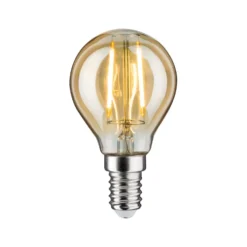 Paulmann LED-Leuchtmittel Tropfen E14 Gold Goldlicht 2,6 W