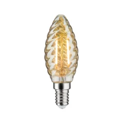 Paulmann LED-Leuchtmittel Kerze E14 Gold Goldlicht 4,7 W
