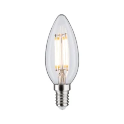Paulmann LED-Leuchtmittel Kerze E14 Klar Warmweiss 4,5 W
