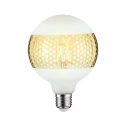Paulmann LED-Leuchtmittel G125 Ringspiegel E27 Gold Gepunktet 4,5 W