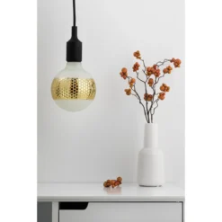 Paulmann LED-Leuchtmittel G125 Ringspiegel E27 Gold Gepunktet 4,5 W -Lampen & Leuchten affär 527364 4