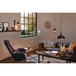 Paulmann LED-Leuchtmittel Tropfen Kopfspiegel E14 Silber 4,8 W -Lampen & Leuchten affär 527384 3 2