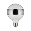 Paulmann LED-Leuchtmittel Globe Ringspiegel E27 Silber 6,5 W