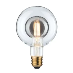 Paulmann LED-Leuchtmittel Inner Shape Globe G95 E27 Rauchglas 2'700 K / 4 W