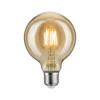 Paulmann LED-Leuchtmittel Vintage-Globe 95 / E27 Gold Goldlicht 6 W