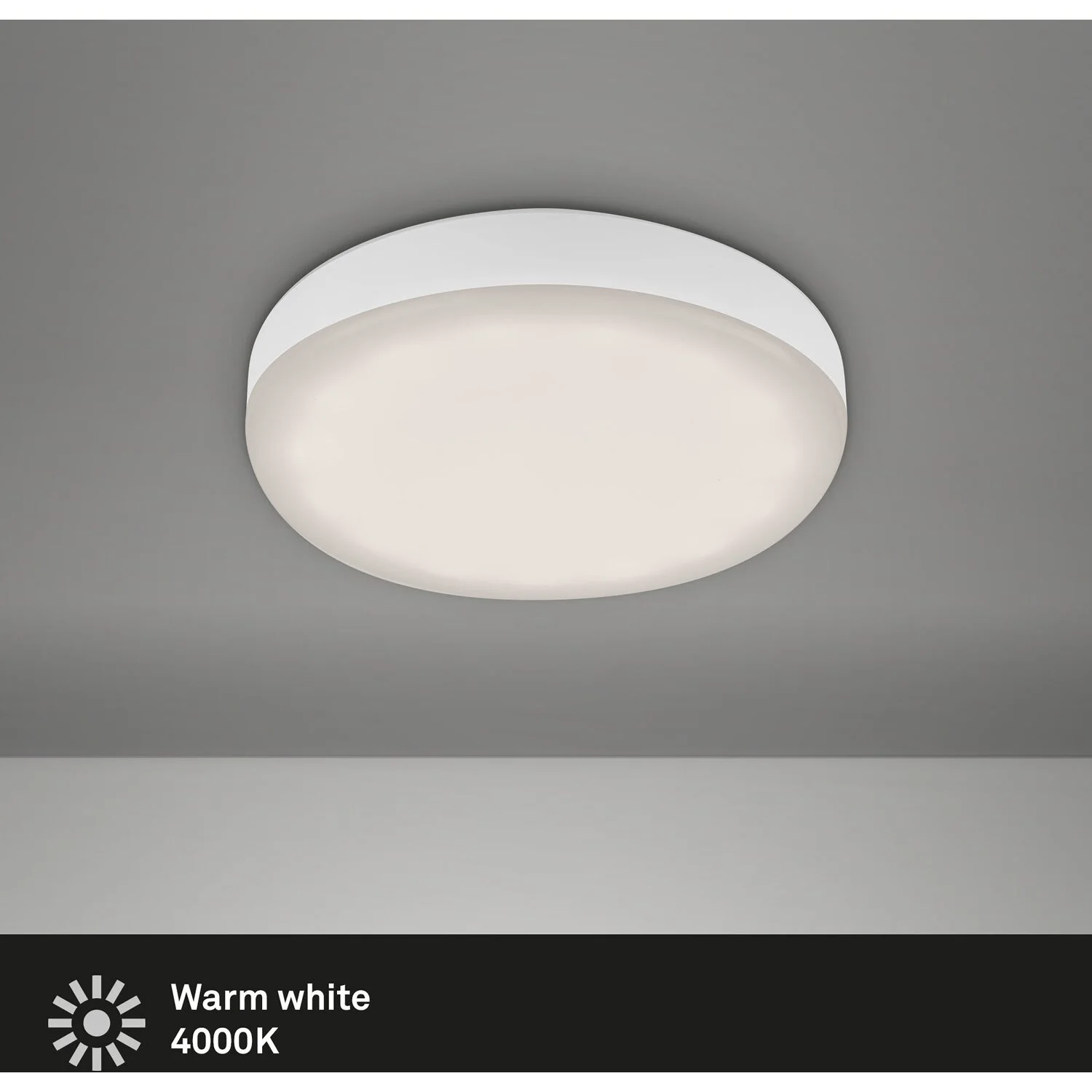 Briloner LED-Einbauleuchte Plat Weiss 4'000 K / 3 W 3 Briloner LED-Einbauleuchte Plat Weiss 4'000 K / 3 W – Bild 3