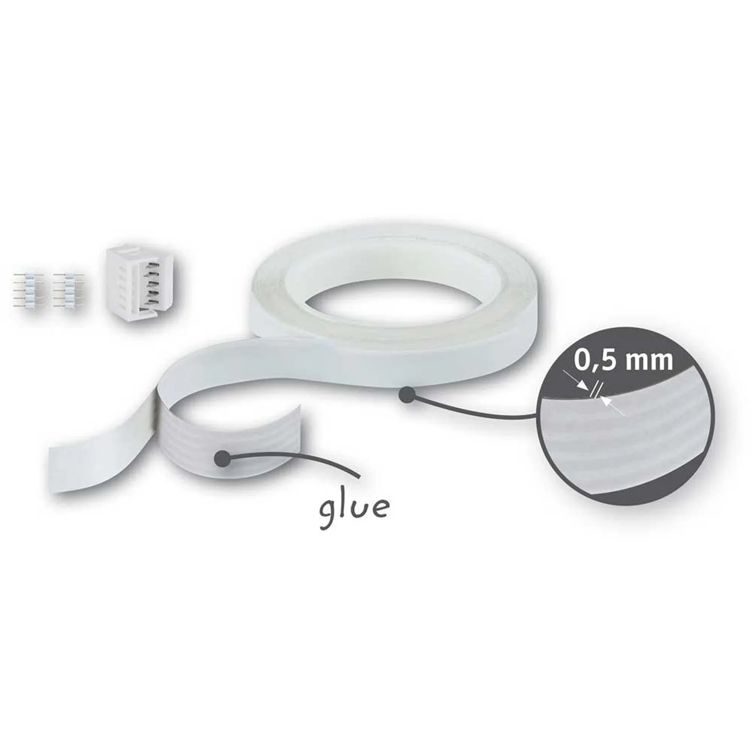 Paulmann MaxLED Invisible Connector Kunststoff Weiss 3 M 12 Paulmann MaxLED Invisible Connector Kunststoff Weiss 3 M – Bild 12