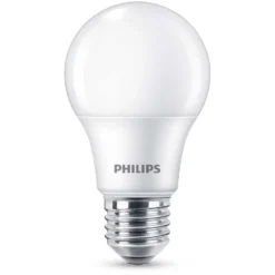 Philips LED-Leuchtmittel Glühlampenform Matt E27 / A60 / 60 W / 3 Stk.